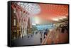 London King's Cross Station-Tim Kahane-Framed Stretched Canvas