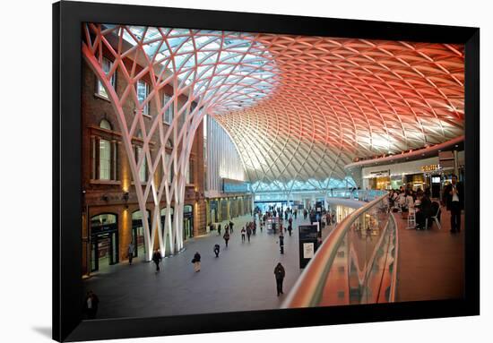 London King's Cross Station-Tim Kahane-Framed Photographic Print