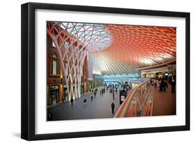 London King's Cross Station-Tim Kahane-Framed Photographic Print