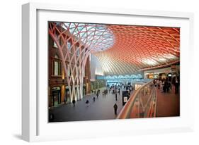 London King's Cross Station-Tim Kahane-Framed Photographic Print