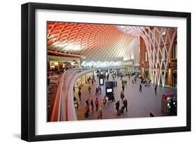 London King's Cross Station-Tim Kahane-Framed Photographic Print