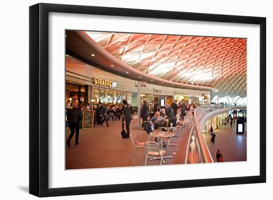 London King's Cross Station-Tim Kahane-Framed Photographic Print