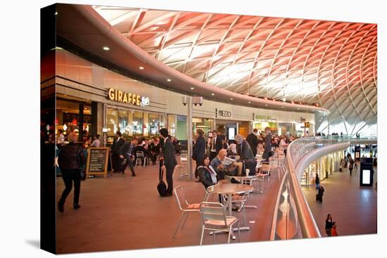 London King's Cross Station-Tim Kahane-Stretched Canvas