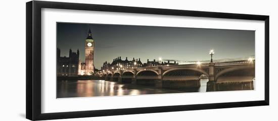 London Lights-Assaf Frank-Framed Giclee Print