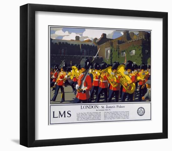 London LMS-null-Framed Art Print
