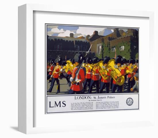 London LMS-null-Framed Art Print