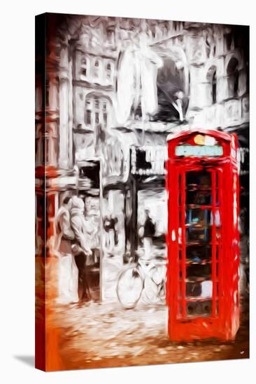 London Love - In the Style of Oil Painting-Philippe Hugonnard-Stretched Canvas