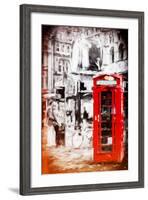 London Love - In the Style of Oil Painting-Philippe Hugonnard-Framed Giclee Print