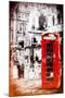 London Love - In the Style of Oil Painting-Philippe Hugonnard-Mounted Giclee Print