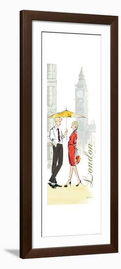 London Lovers-Avery Tillmon-Framed Art Print