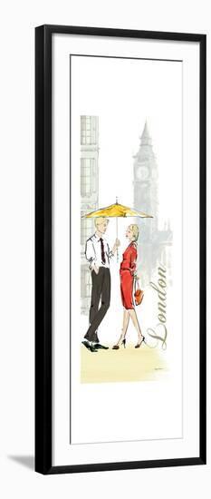 London Lovers-Avery Tillmon-Framed Art Print