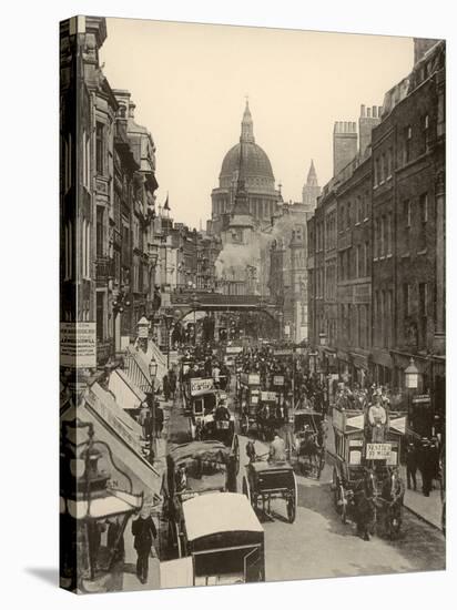 London, Ludgate Hill-null-Stretched Canvas