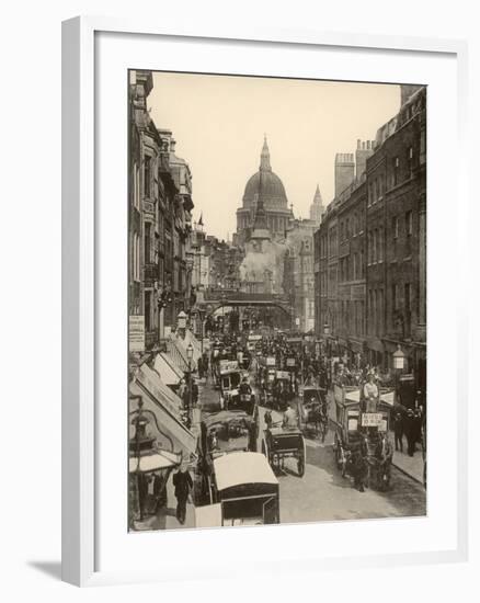 London, Ludgate Hill-null-Framed Photographic Print