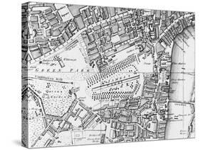 London Map, 1804-null-Stretched Canvas