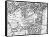 London Map, 1804-null-Framed Stretched Canvas