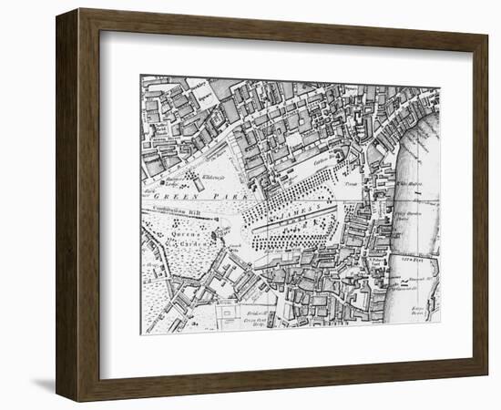 London Map, 1804-null-Framed Art Print