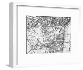 London Map, 1804-null-Framed Art Print