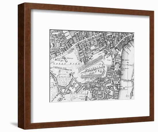 London Map, 1804-null-Framed Art Print