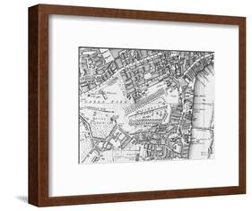 London Map, 1804-null-Framed Art Print