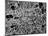 London Map Art-Michael Tompsett-Mounted Art Print