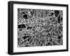 London Map Art-Michael Tompsett-Framed Art Print