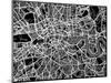 London Map Art-Michael Tompsett-Mounted Art Print