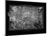 London Map Circa 1860-Adam Shaw-Mounted Art Print