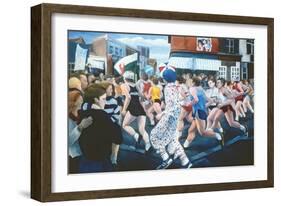 London Marathon, 1996-Cristiana Angelini-Framed Giclee Print