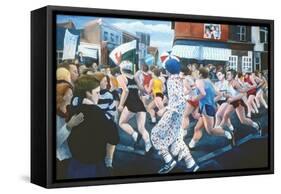 London Marathon, 1996-Cristiana Angelini-Framed Stretched Canvas