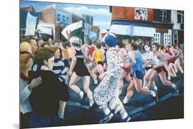 London Marathon, 1996-Cristiana Angelini-Mounted Giclee Print