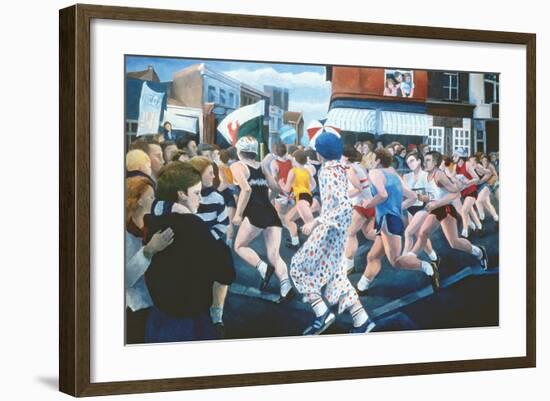 London Marathon, 1996-Cristiana Angelini-Framed Giclee Print