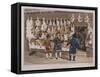 London Market, a Butchers Shop, 1822-Matthew Dubourg-Framed Stretched Canvas