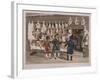 London Market, a Butchers Shop, 1822-Matthew Dubourg-Framed Giclee Print