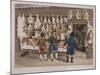 London Market, a Butchers Shop, 1822-Matthew Dubourg-Mounted Giclee Print