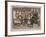 London Market, a Butchers Shop, 1822-Matthew Dubourg-Framed Giclee Print