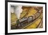 London Midland and Scottish Railway Goods Train Hauled by a 4-6-0 "Patriot" Locomotive-null-Framed Premium Giclee Print