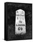 London Milestone-Fred Musto-Framed Stretched Canvas