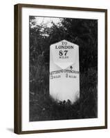 London Milestone-Fred Musto-Framed Photographic Print