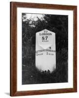 London Milestone-Fred Musto-Framed Photographic Print