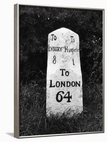 London Milestone-Fred Musto-Framed Photographic Print