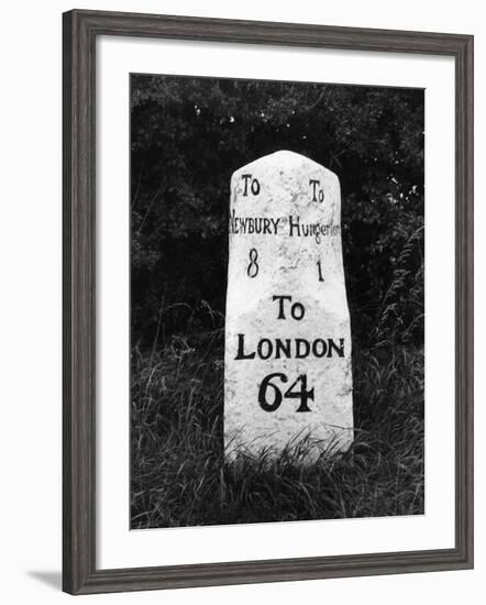 London Milestone-Fred Musto-Framed Photographic Print