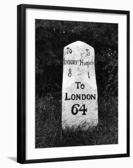 London Milestone-Fred Musto-Framed Photographic Print