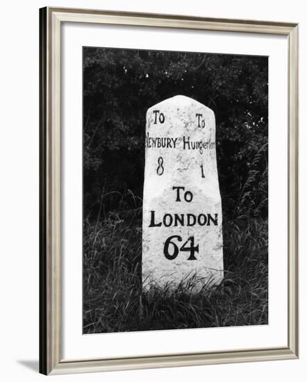 London Milestone-Fred Musto-Framed Photographic Print