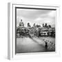 London Millenium Bridge-Nina Papiorek-Framed Photographic Print