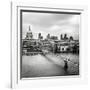 London Millenium Bridge-Nina Papiorek-Framed Photographic Print