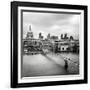 London Millenium Bridge-Nina Papiorek-Framed Photographic Print