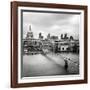 London Millenium Bridge-Nina Papiorek-Framed Photographic Print