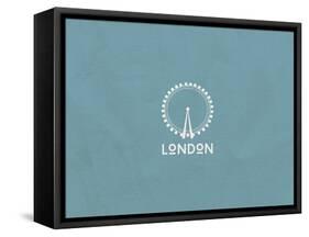 London Minimalism-null-Framed Stretched Canvas