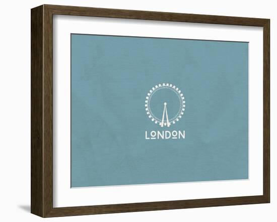 London Minimalism-null-Framed Art Print