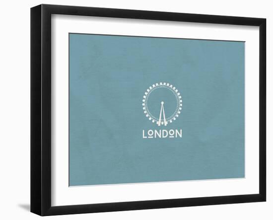 London Minimalism-null-Framed Art Print